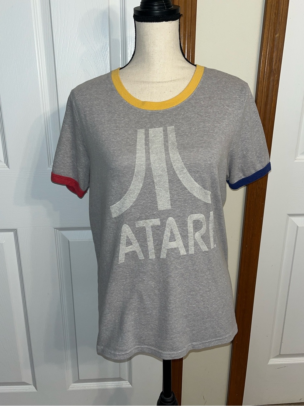 Junkfood Atari Silver T-Shirt